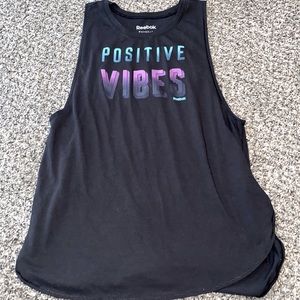 Reebok positive vibes tank top